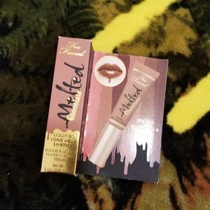 Too Faced Makeup - Too Faced Melted Chocolate Deluxe Lipstick Too Faced Makeup - Too Faced Melted Chocolate Deluxe Lipstick